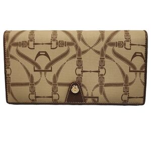 LOUVIER vintage Belt Print wallet